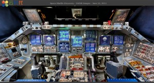 360度全景在线体验发现号航天飞机驾驶舱！