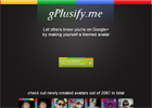 gplusify，免费在线制作Google+风格头像