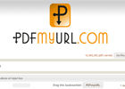 pdfmyurl，完美在线将网页转换成PDF