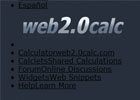 在线科学计算器web2.0calc