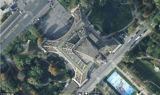 十大震撼谷歌地图卫星照：俯瞰美国飞机墓地